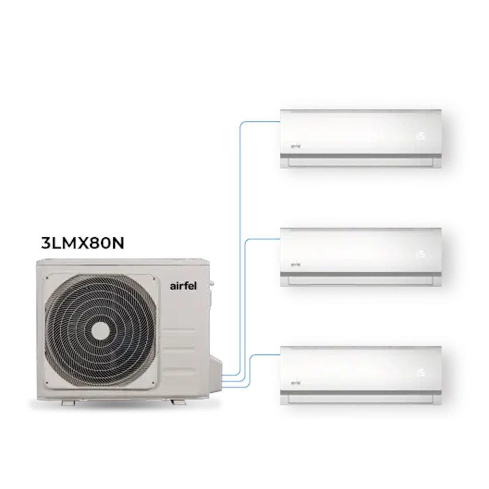 AİRFEL MULTİ SPLİT İNVERTER KLİMA DIŞ ÜNİTE 4LMX50N 36000 BTU/h