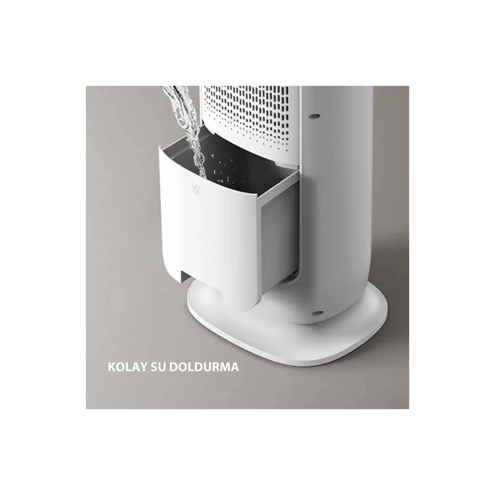 AIRPOLL HF-02 MOBİL ISITICI VE SOĞUTUCU BUHARLI FAN